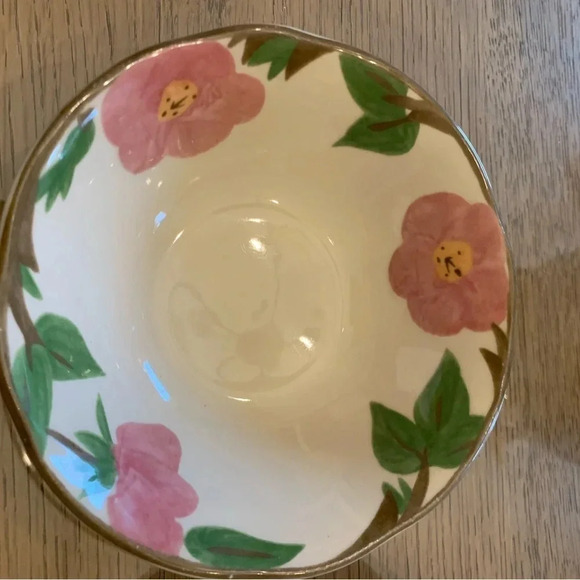 Modern Franciscan Desert Rose 6 Inch Bowls Set of 2 - Picture 5 of 6